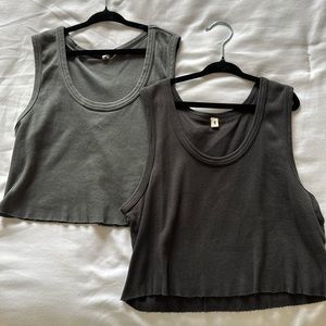 Elwood cropped tanks